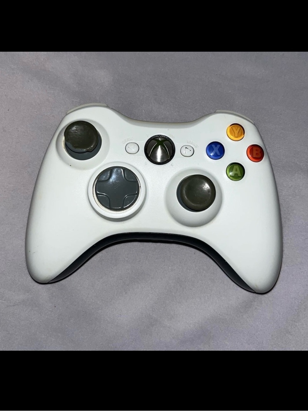Microsoft Official OEM Xbox 360 Wireless Controller White Tested/Working
